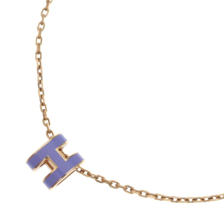 美品◎ エルメス ポップアッシュ ネックレス ペンダント ピンク HERMES（エルメス） ポップアッシュ ネックレス ペンダント チェーン