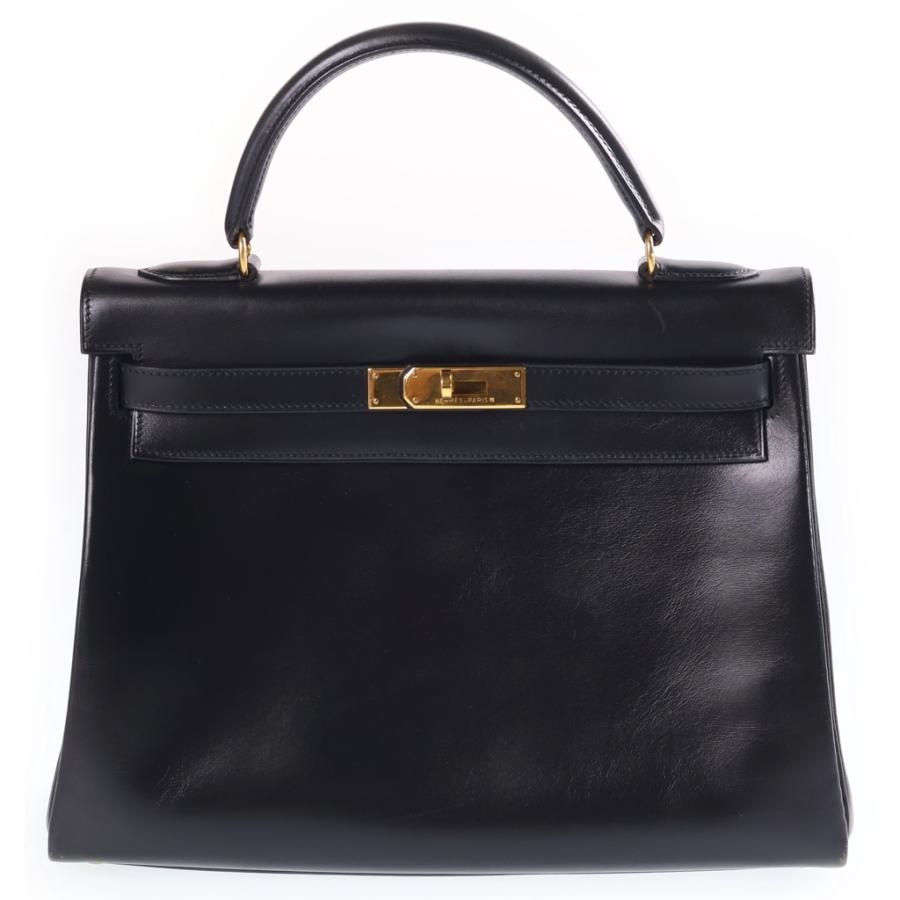 ア*ソ様 HERMES ケリー ハンドバッグ ブラック HERMES（エルメス） ケリー 32 2wayバッグ ハンドバッグ ブラック