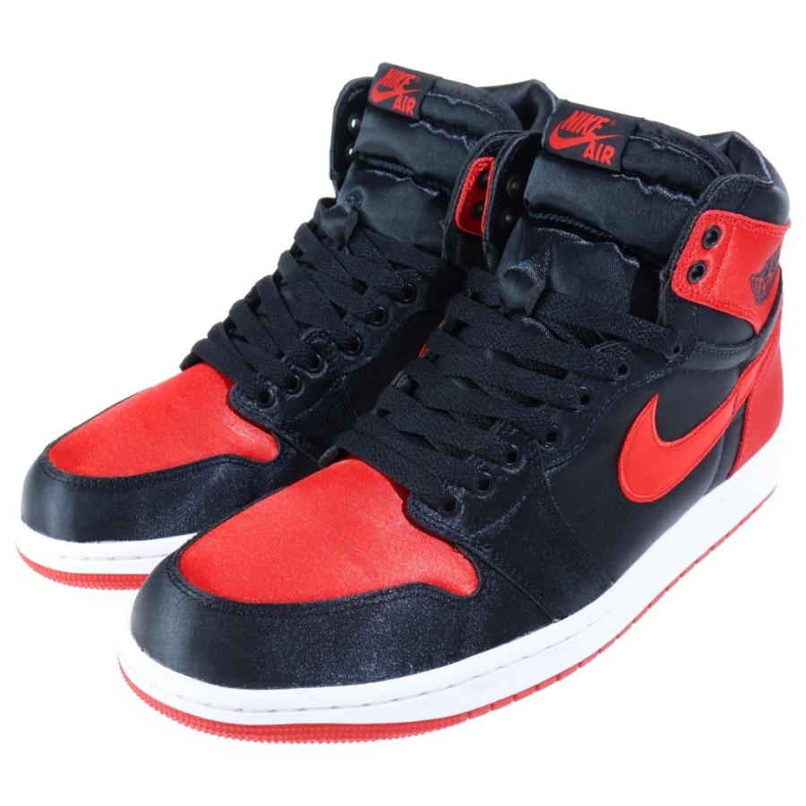 NIKE（ナイキ） WMNS AIR JORDAN 1 RETRO HIGH OG SATIN BRED