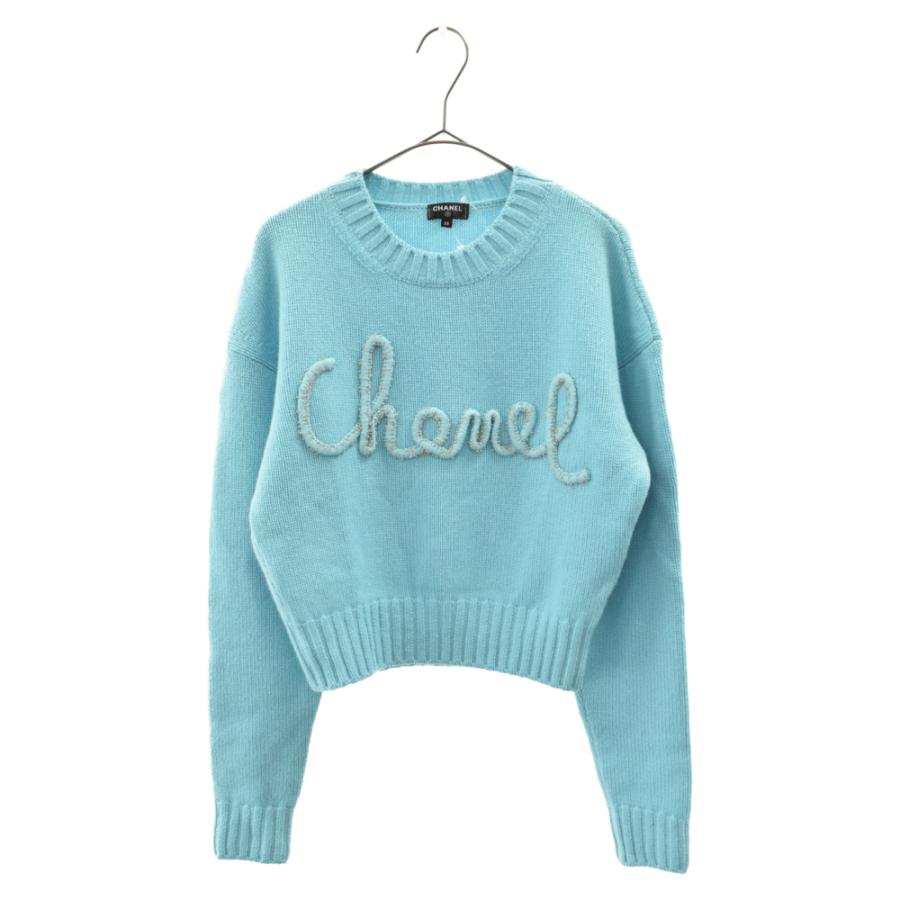CHANEL - シャネル ロゴ ニットの通販 by ブランドオフ CHANEL - シャネル ロゴ ニットの通販 by ブランドオフ