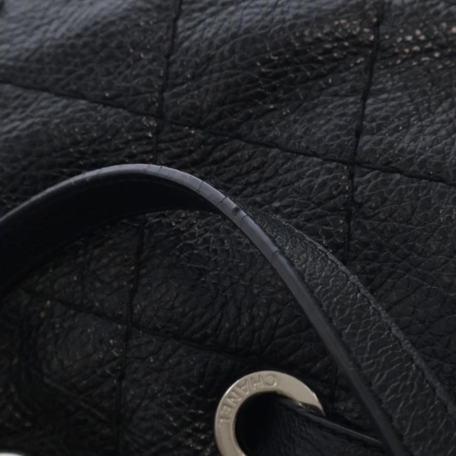 CHANEL シャネル オンザロード トートバッグ 黒 カーフスキン SV CHANEL シャネル オンザロード トートバッグ 黒 カーフスキン SV