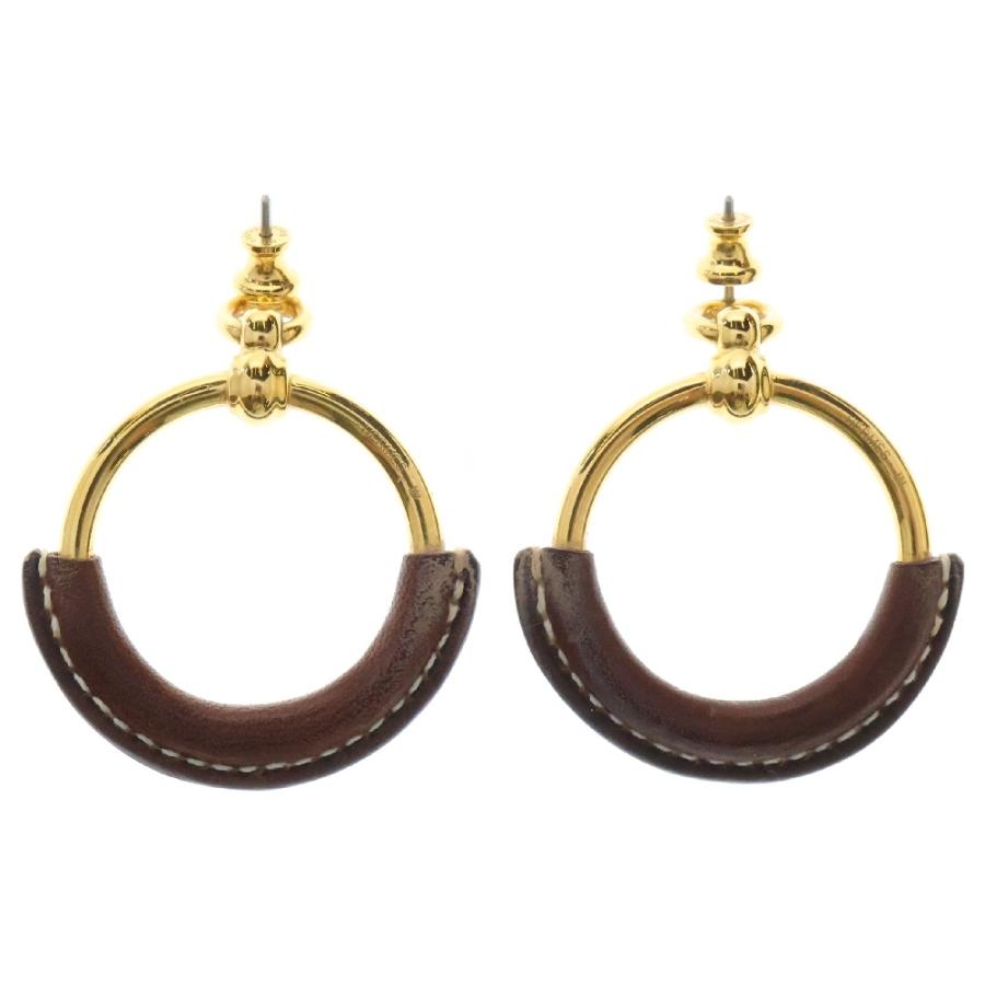 [値段交渉可能]HERMES ゴールド 片耳用ピアス 値段交渉可能]HERMES ゴールド 片耳用ピアス