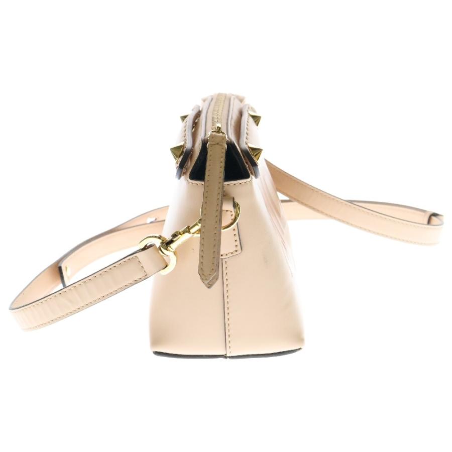 FENDI フェンディ バイザウェイ スモール ロゴ ピンク レザー
