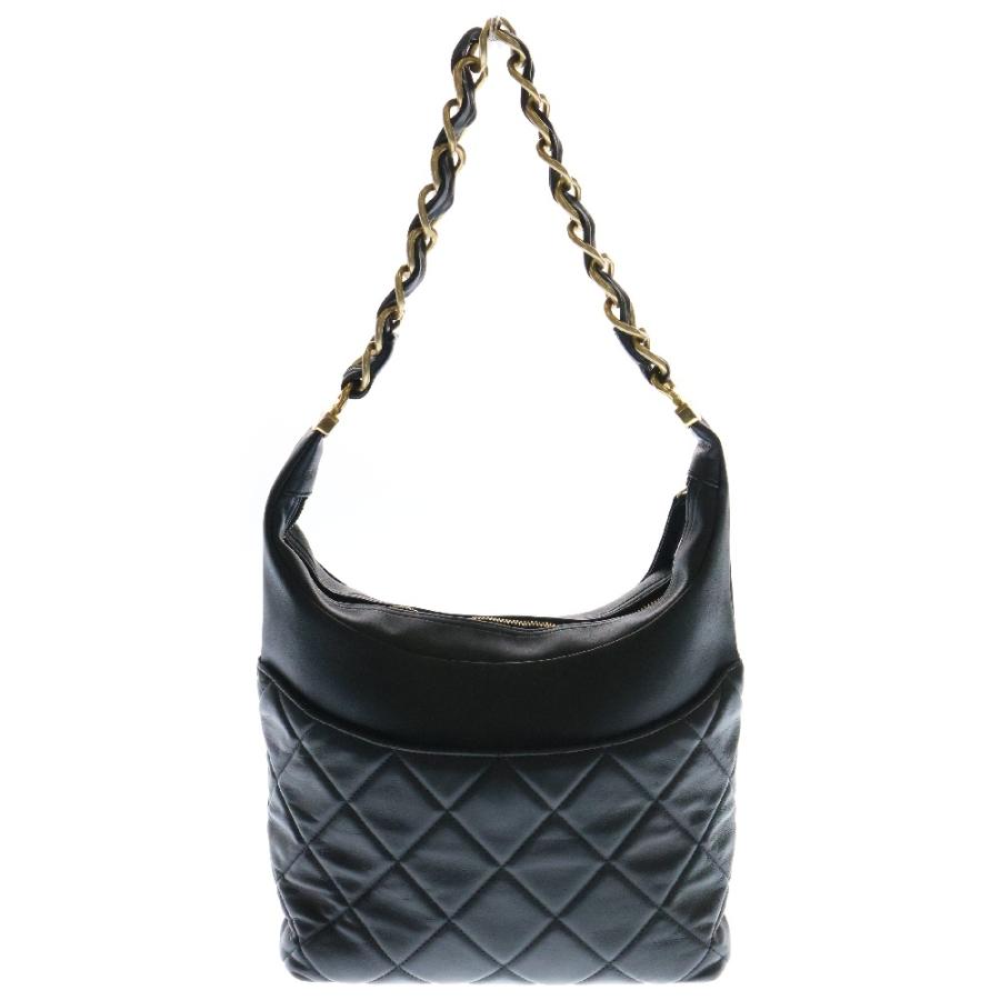 CHANEL（シャネル） ココマーク マトラッセ ラムスキン ホーボー