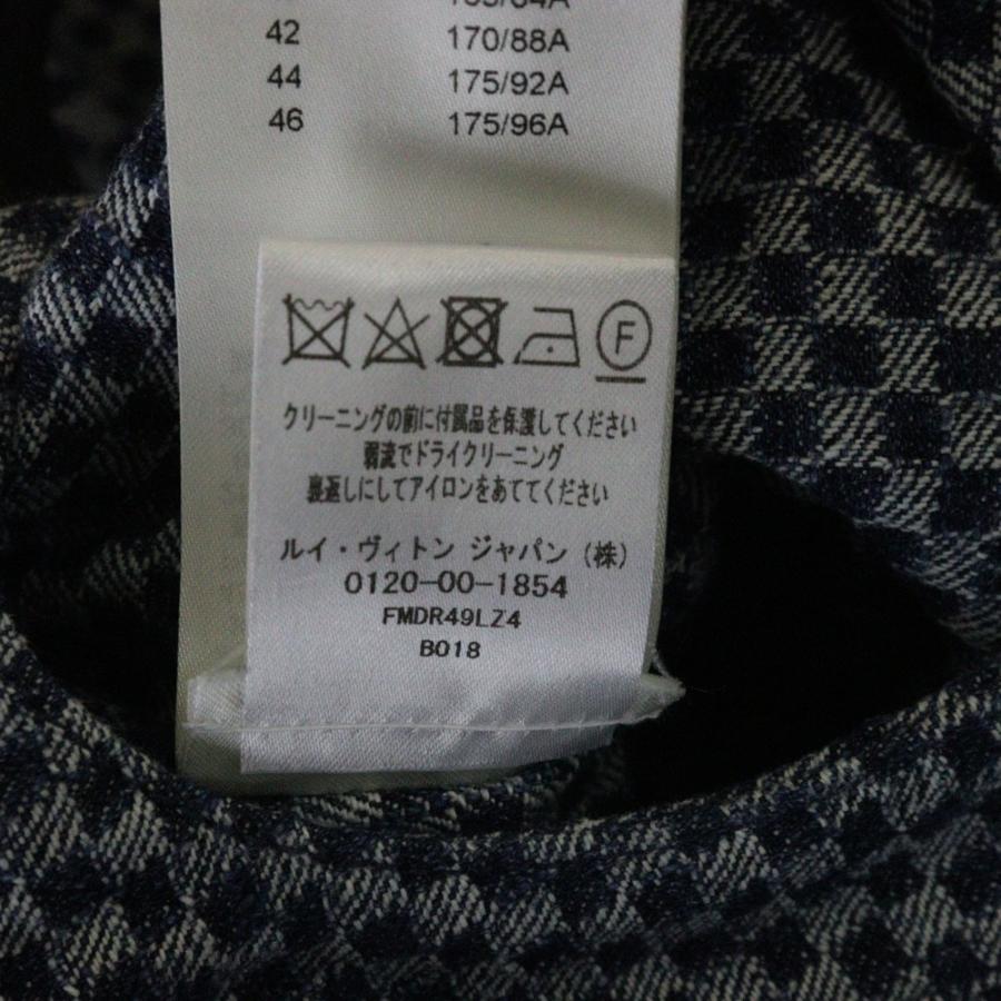 新品未使用　LOUIS VUITTON ノースリーブワンピース　タグ付き　総柄 LOUIS VUITTON 【新品同様】ルイヴィトン 襟付き ノースリーブ