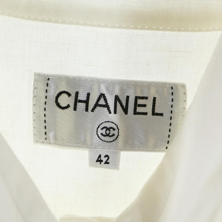 CHANEL（シャネル） リネン ノースリーブ プルオーバー シャツ