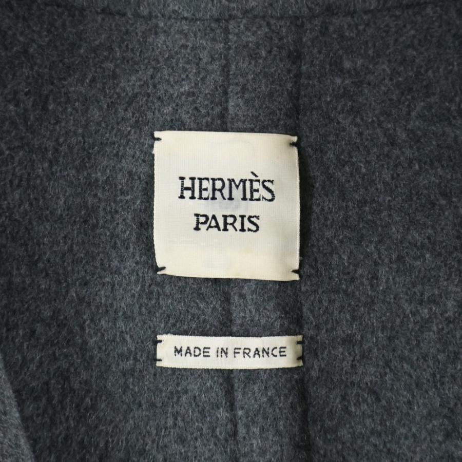 HERMES（エルメス） カシミヤロングコート グレー : BRING Yahoo