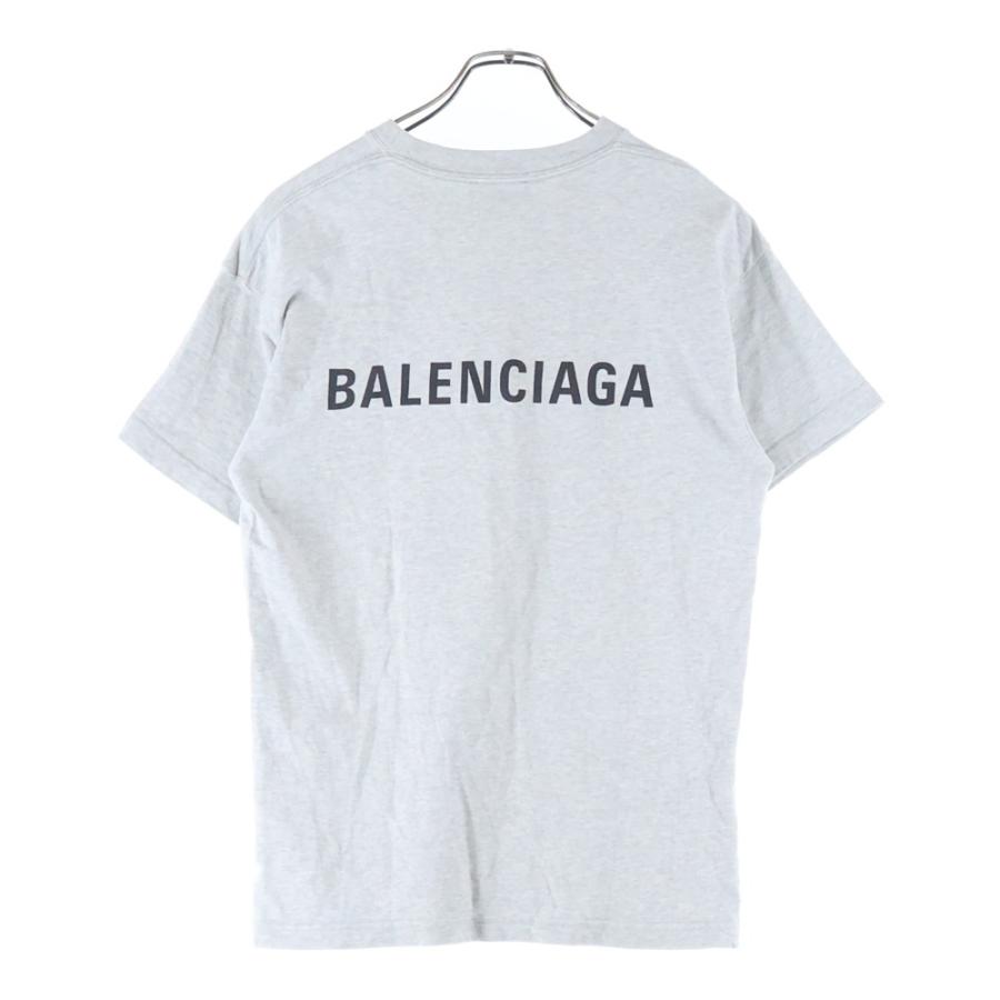 BALENCIAGA（バレンシアガ） バックロゴプリント クルーネック 半袖T