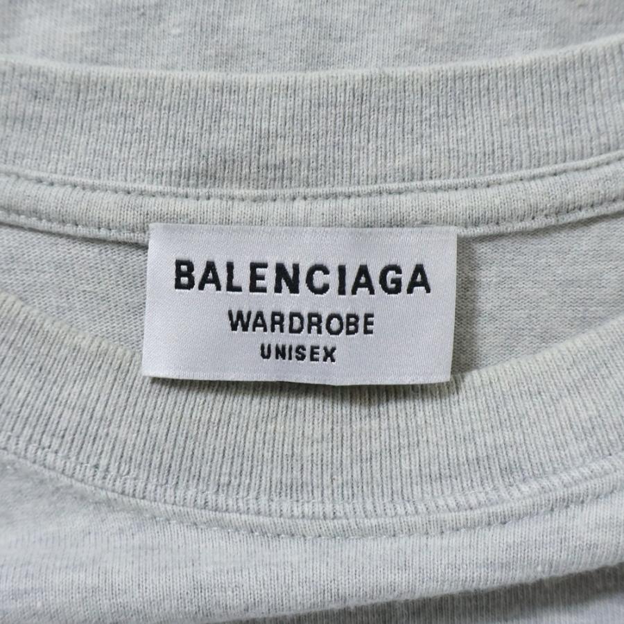 BALENCIAGA（バレンシアガ） バックロゴプリント クルーネック 半袖T 