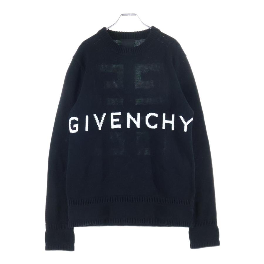 GIVENCHY（ジバンシィ） 4G ロゴジャガード クルーネック プルオーバー