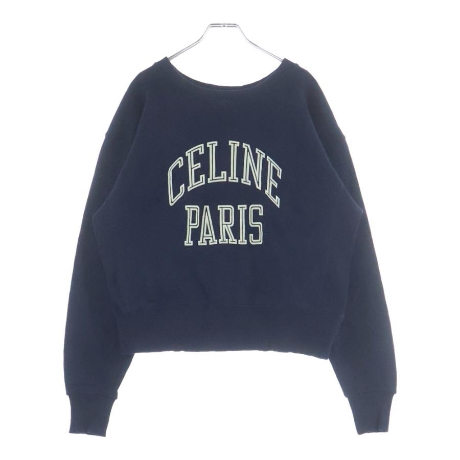 CELINE（セリーヌ） ルーズスウェットシャツ フロントロゴトレーナー