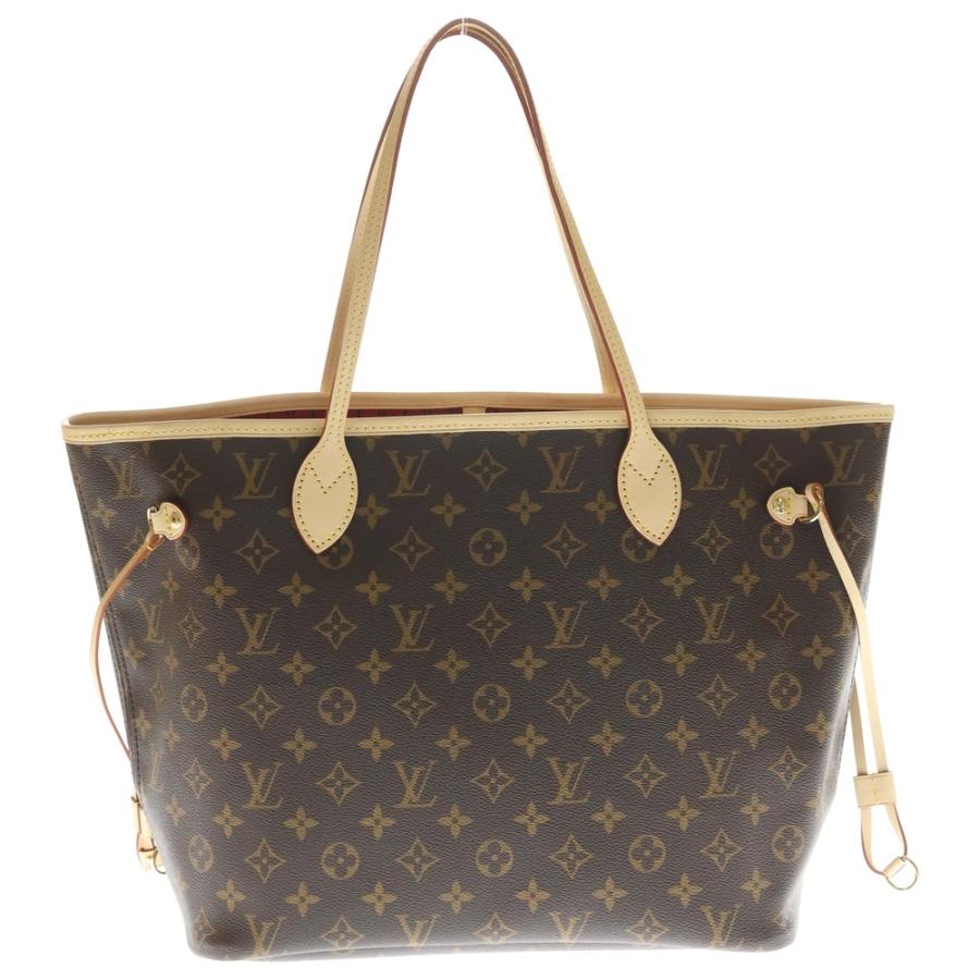 LOUIS VUITTON（ルイ・ヴィトン） モノグラム ネヴァーフルMM ポーチ付