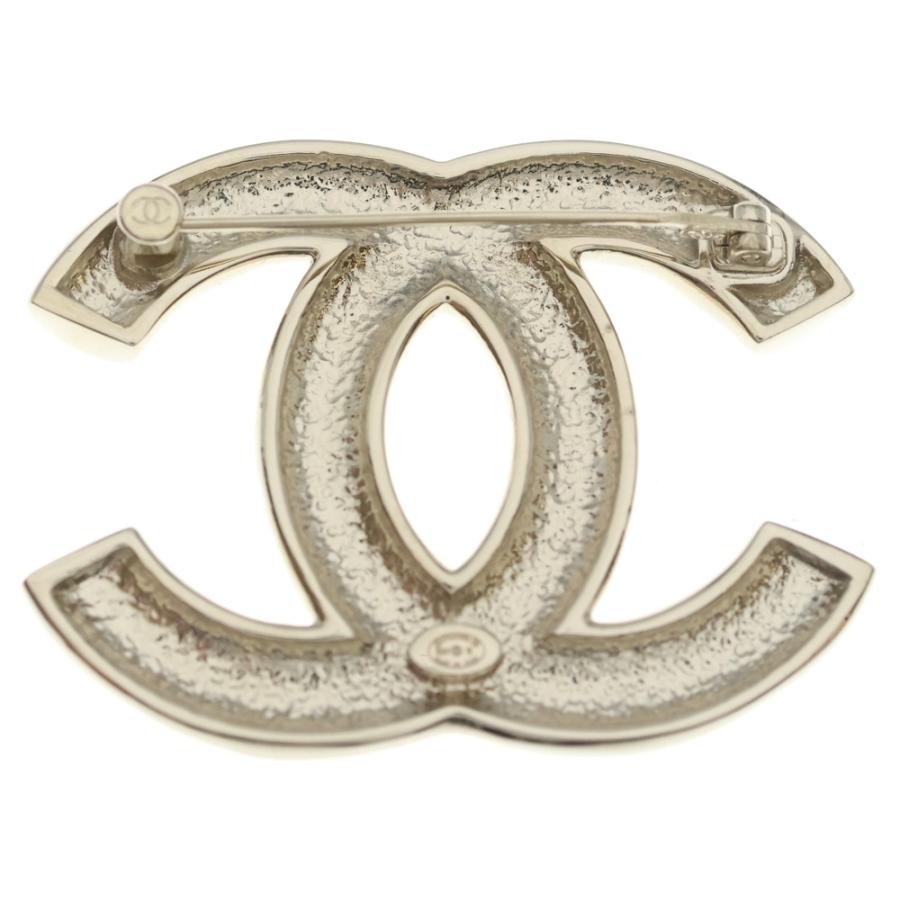CHANEL（シャネル） ココマーク ロゴ ラインストーン ピンバッジ ピン