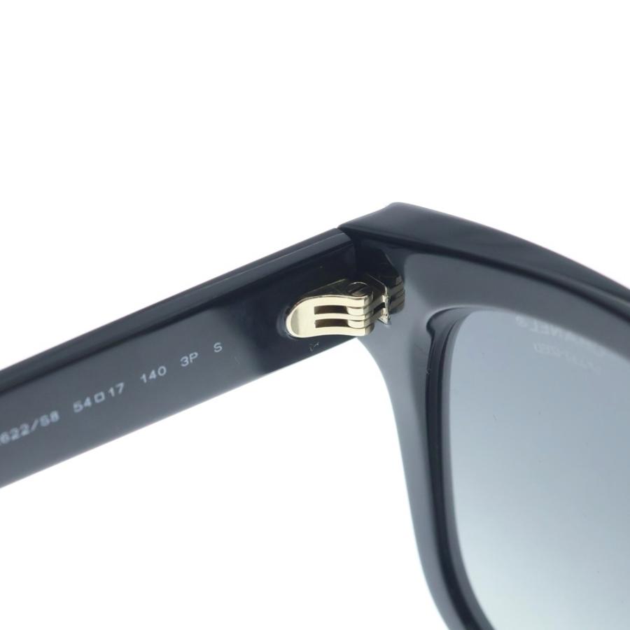 CHANEL シャネル ココマーク フェイクパール サングラス ブラック グラデーションレンズ 5482-H-A CHANEL（シャネル） ココマーク フェイクパール サングラス ブラック