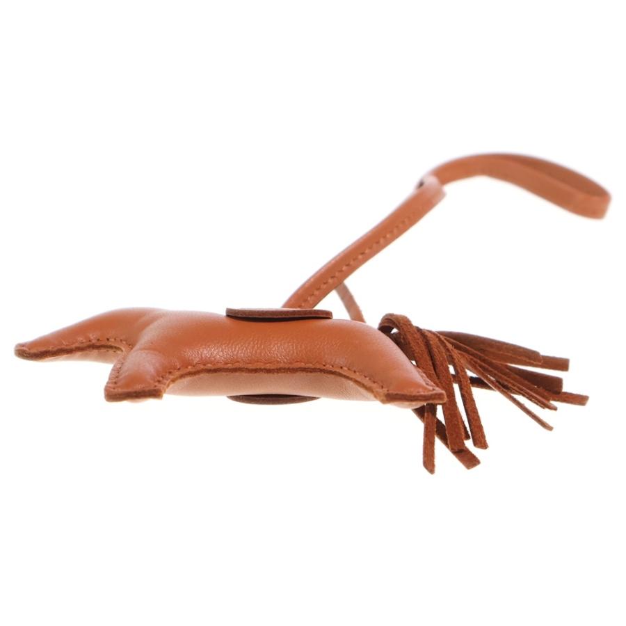 HERMES（エルメス） ロデオPM バッグチャーム ブラウン ゴールド