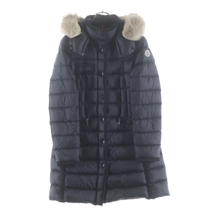 【美品】モンクレール　エルミファー　0　ダウン　希少リアルファー MONCLER（モンクレール） HERMIFUR エルミファー ダウンジャケット