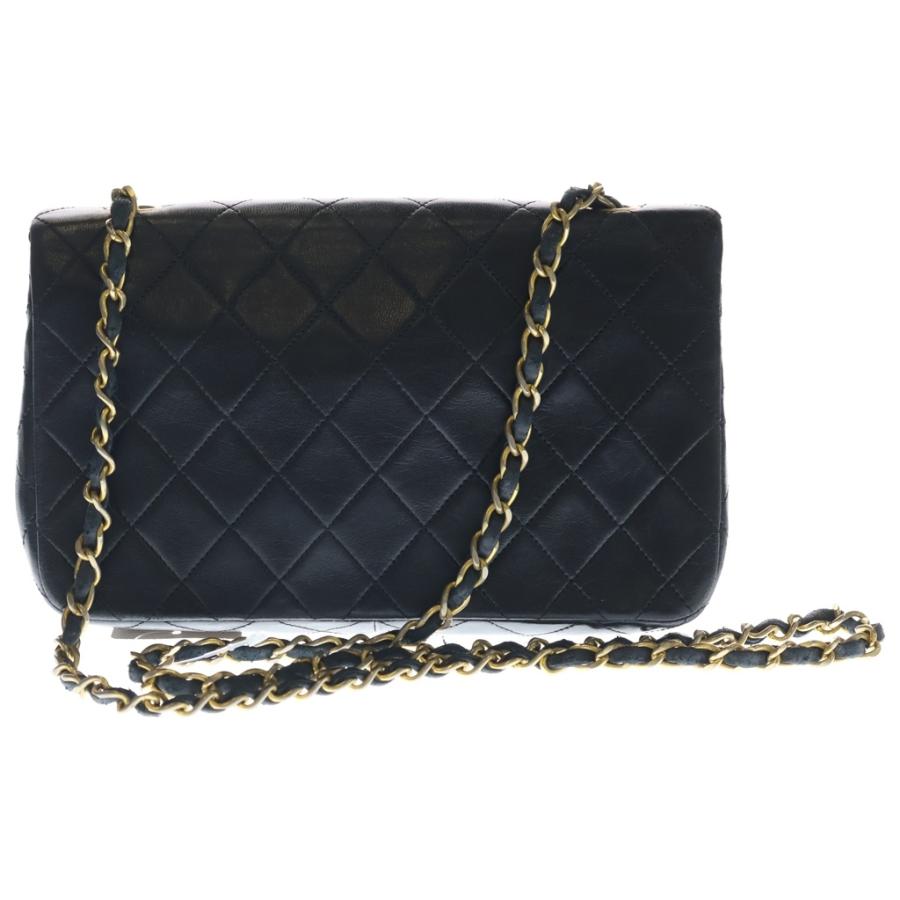 シャネル　マトラッセ　ターンロック　ウエストバッグ　ブラック CHANEL（シャネル） マトラッセ23 ラムスキン フルフラップ ターン