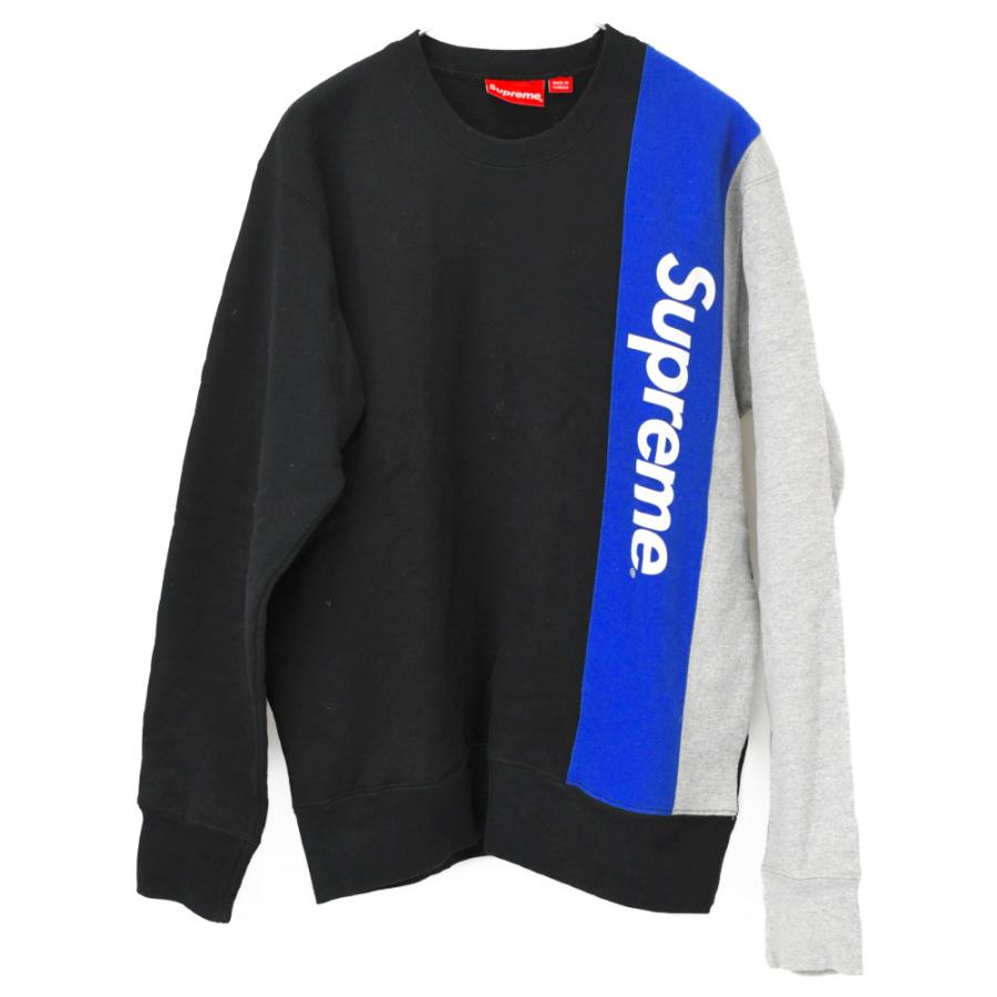 Supreme SUPREME (シュプリーム) 16SS Panelled Crewneck パネルロゴ  