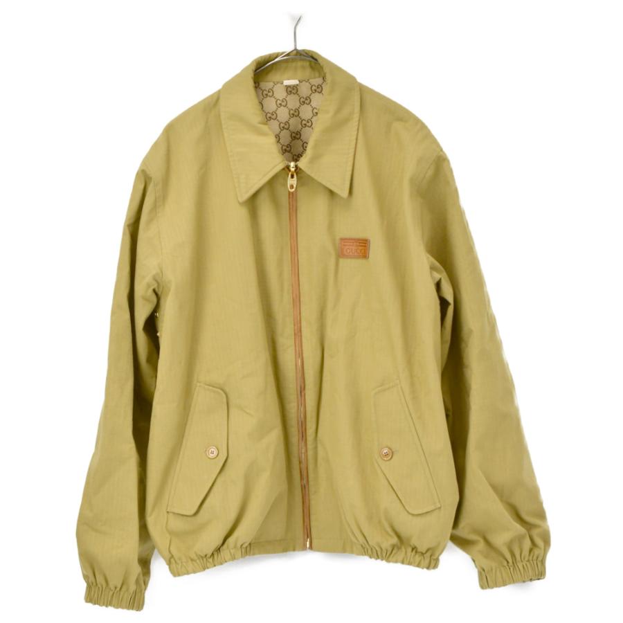 GUCCI グッチ 21SS GGキャンバス リバーシブルジャケット 654842 GUCCI グッチ 21SS GGキャンバス リバーシブルジャケット 654842