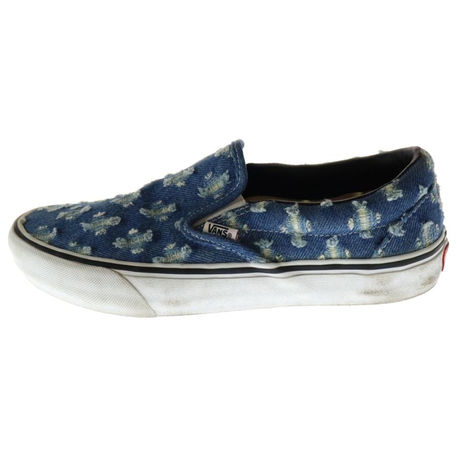 VANS（ヴァンズ） ×SUPREME Slip-On PRO シュプリーム デニム