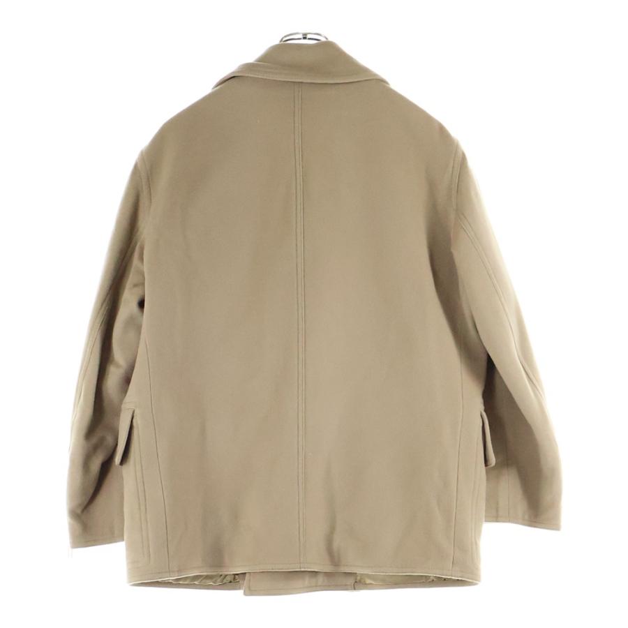 HERMES（エルメス） ジップポケット カシミヤウール Pコート ベージュ 