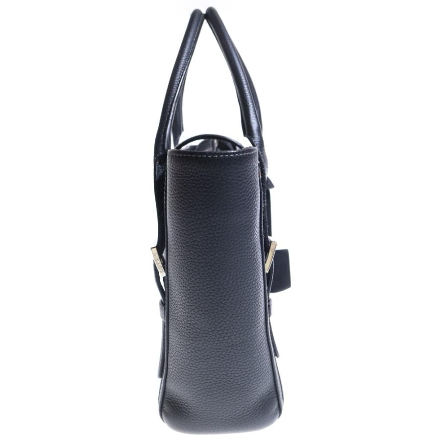 LOEWE（ロエベ） センダバッグ ブラック レザー ハンドバッグ 保存袋