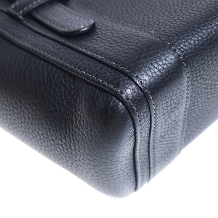 LOEWE（ロエベ） センダバッグ ブラック レザー ハンドバッグ 保存袋