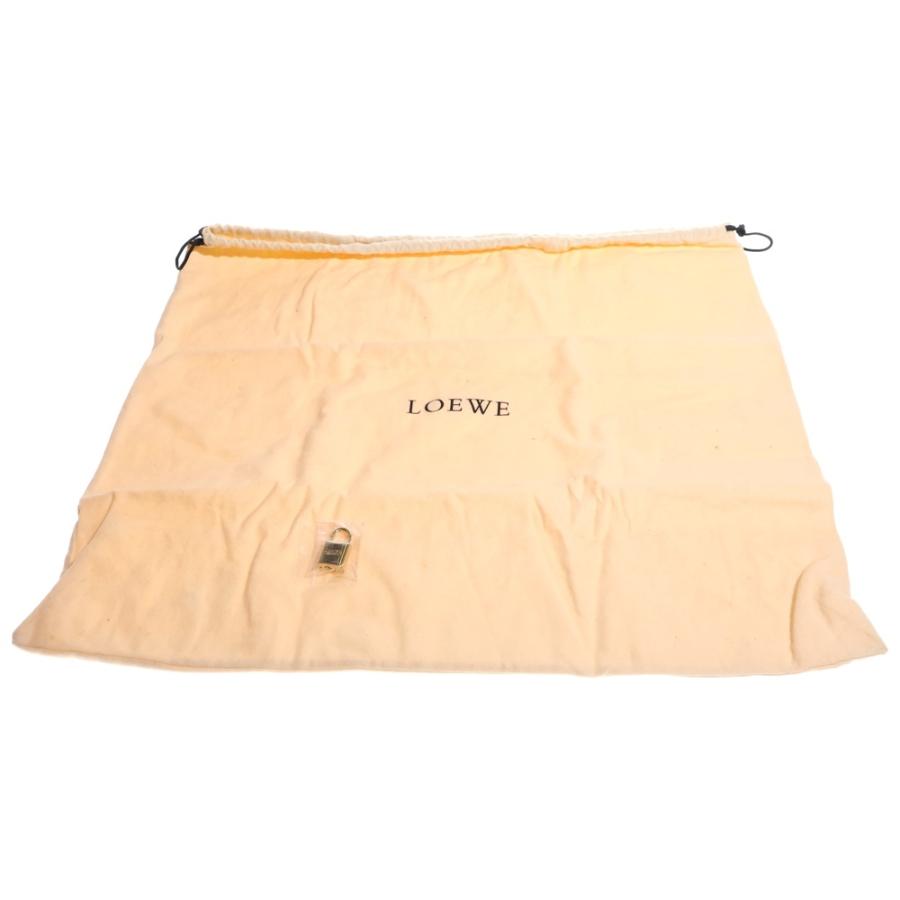 LOEWE（ロエベ） センダバッグ ブラック レザー ハンドバッグ 保存袋