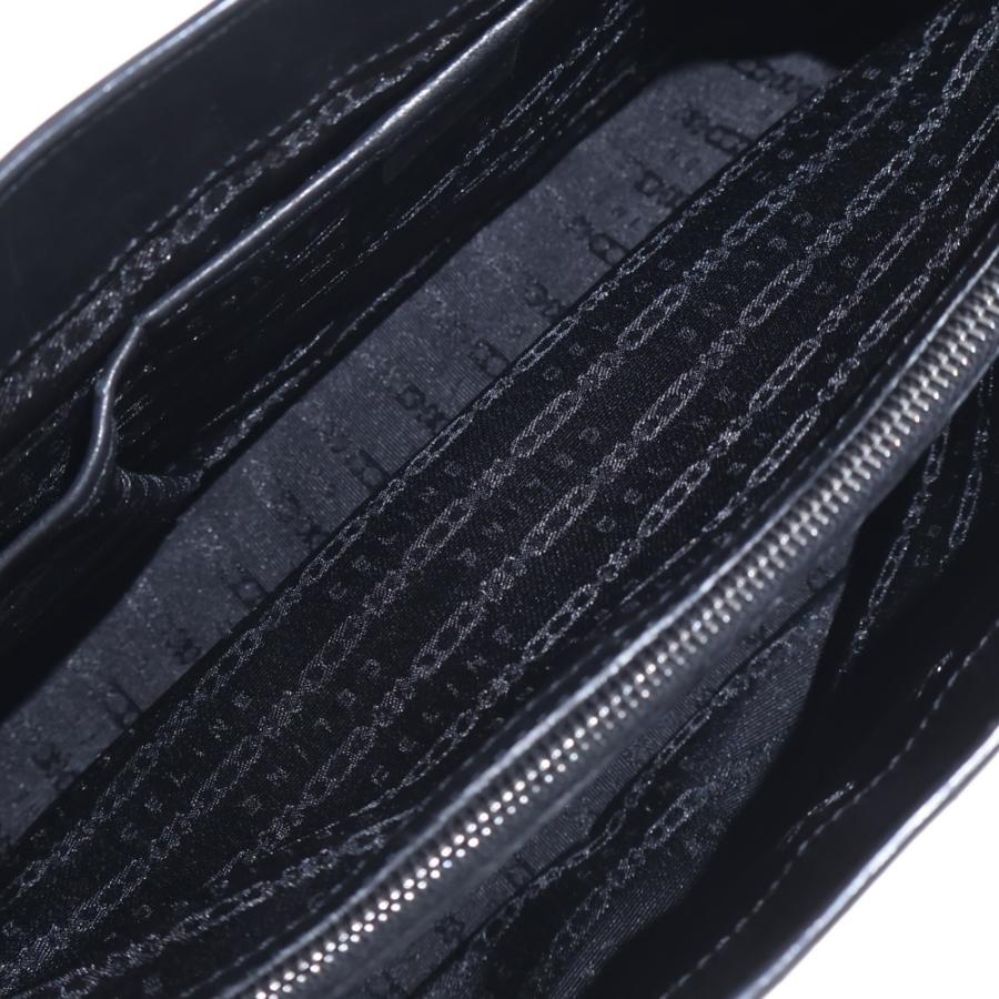 CELINE（セリーヌ） マカダム ブギーバッグ ブラック レザー