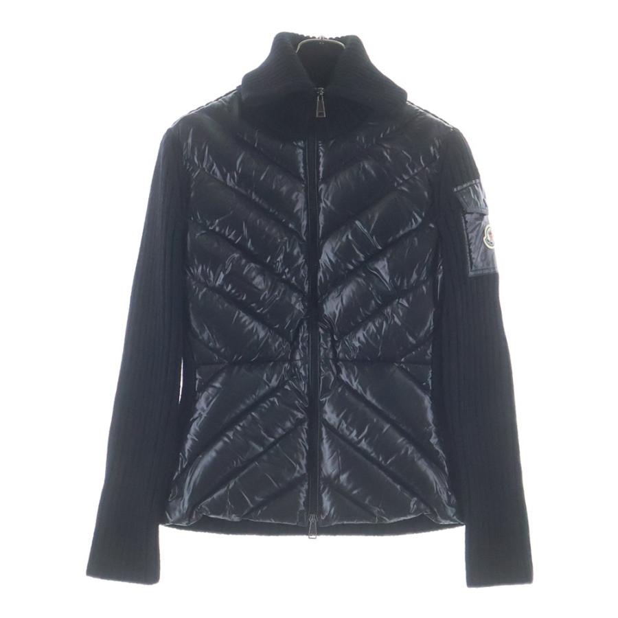 MONCLER（モンクレール） 21AW ニット切り替え ジップアップ ダウン