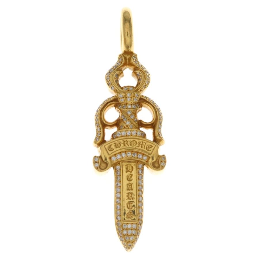 CHROME HEARTS（クロムハーツ） 22K DBL DAGGER P DIA 22Kダブルダガー