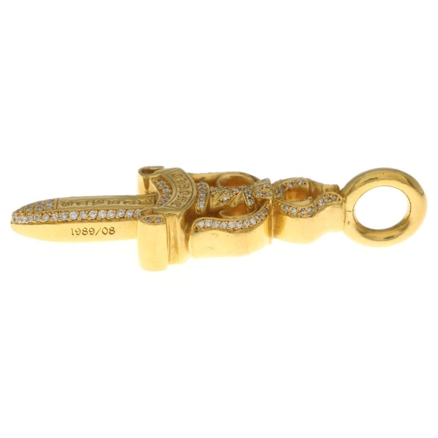 CHROME HEARTS（クロムハーツ） 22K DBL DAGGER P DIA 22Kダブルダガー
