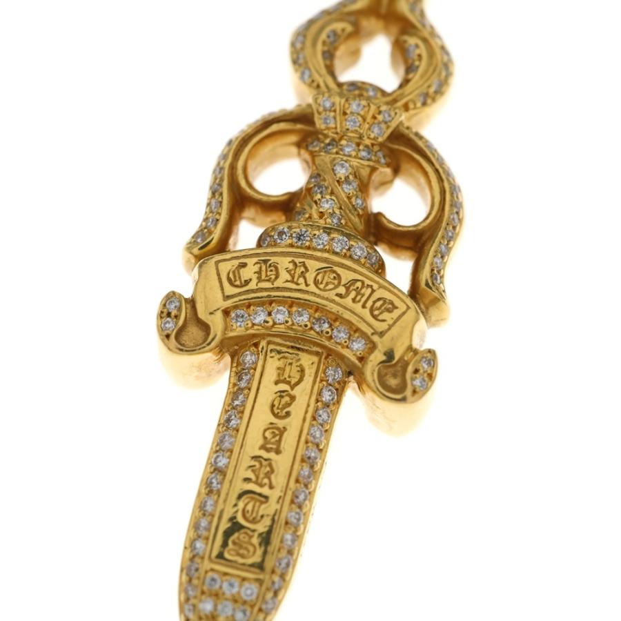 CHROME HEARTS（クロムハーツ） 22K DBL DAGGER P DIA 22Kダブルダガー