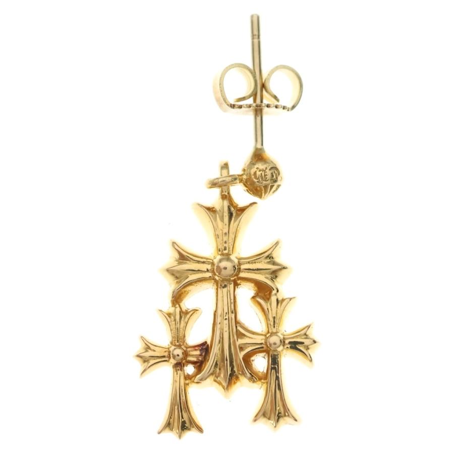 CHROME HEARTS（クロムハーツ） 22K 3 CH CROSS DROP トリプルCHクロス