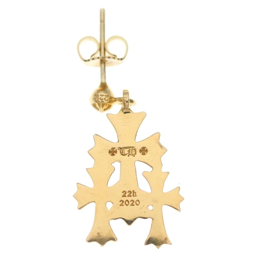 CHROME HEARTS（クロムハーツ） 22K 3 CH CROSS DROP トリプルCHクロス