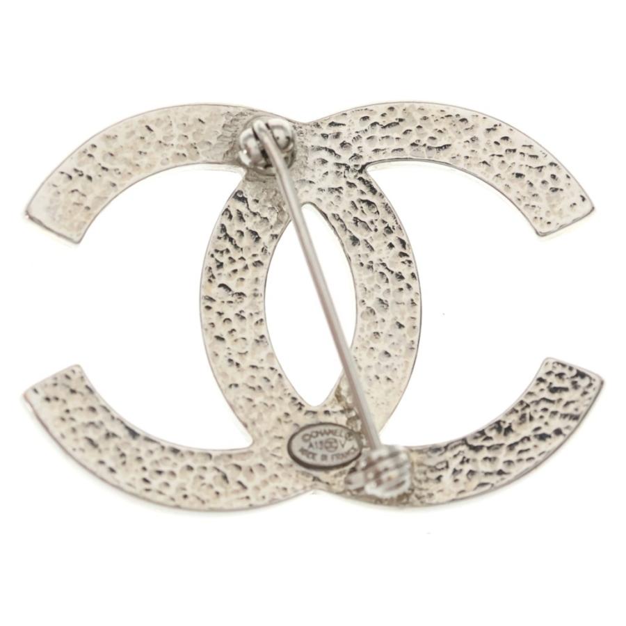 CHANEL（シャネル） ココマーク フェイクパール ブローチ ピンバッジ