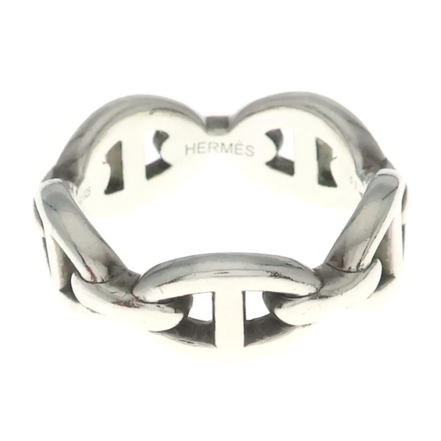 美品 HERMES エルメス シェーヌダンクル アンシェネ PM 53 HERMES（エルメス） シェーヌダンクル アンシェネPM リング SV925 53
