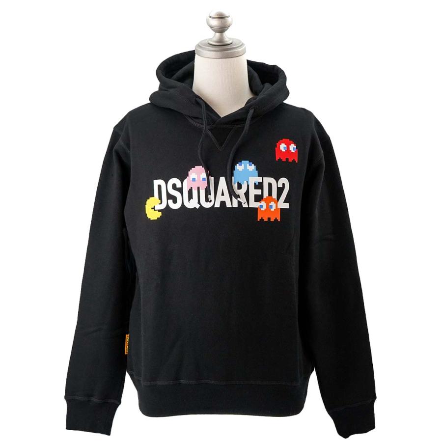 DSQUARED2 ディースクエアード フーディー S71GU0637 S25516 PAC-MAN 