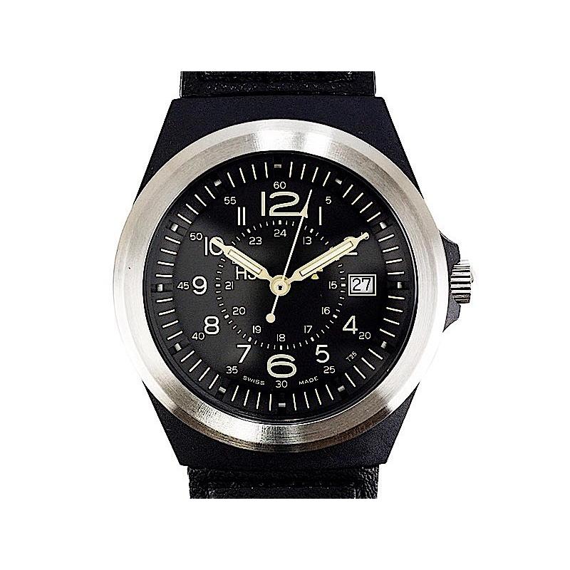 TRASER トレーサー メンズ腕時計 9031553 TYPE3 PILOT SV ブラック ミリタリーウォッチ