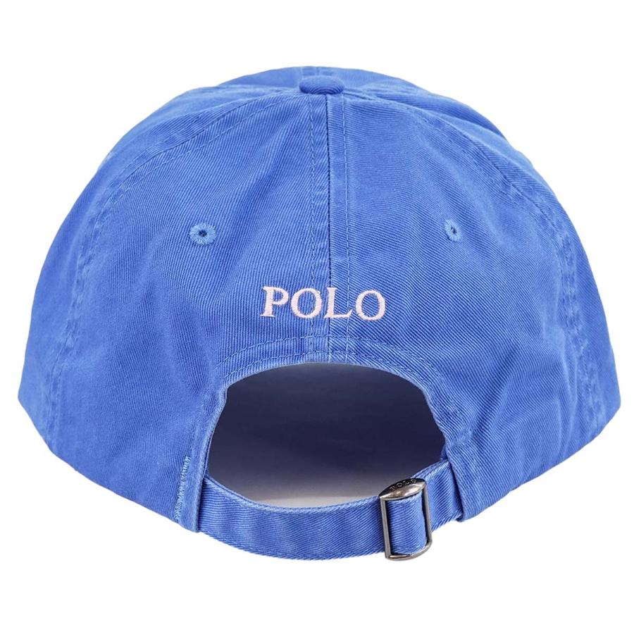 Polo Ralph Lauren ポロラルフローレン ベースボールキャップ 211912843 CLS SPRT CAP レディース メンズ 帽子 NEW ENGLAND BLUE ブルー｜shopcarves｜04