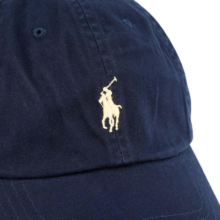 Polo Ralph Lauren ポロラルフローレン ベースボールキャップ 710548524 CLS SPRT CAP レディース メンズ 帽子 RELAY BLUE/WICKET YELLLOW ブルー×イエロー｜shopcarves｜02