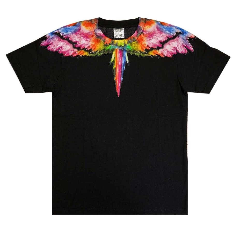MARCELO BURLON マルセロバーロン 半袖クルーネックTシャツ  