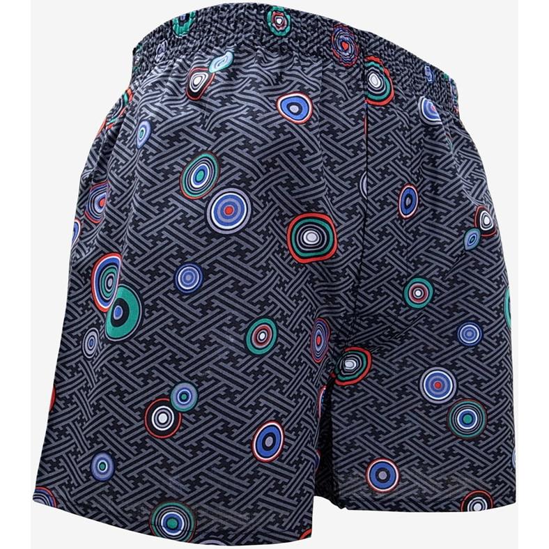 メンズ トランクス 和柄 プリント ３柄セット セレスティアル 底マチ 前開き ボタン付き オリジナルデザイン |  | 04