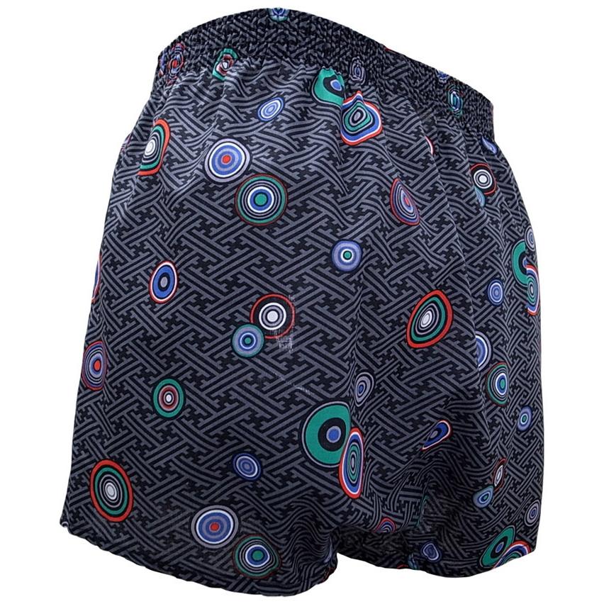 メンズ トランクス 和柄 プリント ３柄セット セレスティアル 底マチ 前開き ボタン付き オリジナルデザイン |  | 05