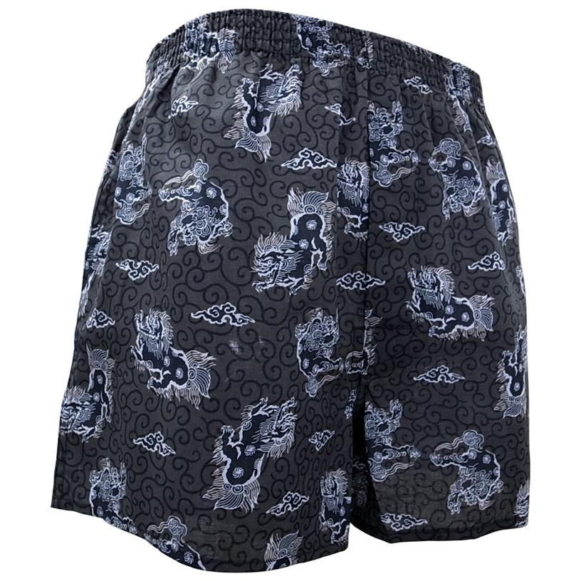 メンズ トランクス 和柄 プリント ３柄セット セレスティアル 底マチ 前開き ボタン付き オリジナルデザイン |  | 09