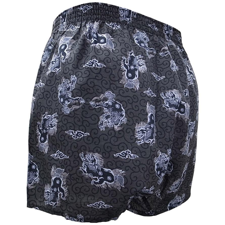 メンズ トランクス 和柄 プリント ３柄セット セレスティアル 底マチ 前開き ボタン付き オリジナルデザイン |  | 10