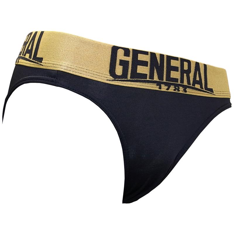 メンズ ビキニ ブリーフ 裏起毛 無地 カラーゴム GENERAL1783 ビキニ 
