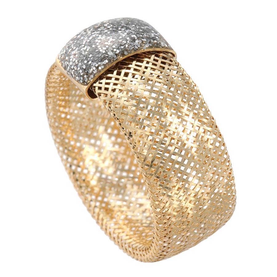ミオ イターリア 18K グリッターリング Lサイズ(約17〜20号 ミオ イターリア 18K グリッターリング Lサイズ(約17〜20号