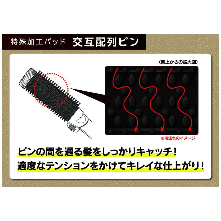 CREATEs（クレイツ） スタイリング ブラシアイロン メクレ CIBI-G01FCS