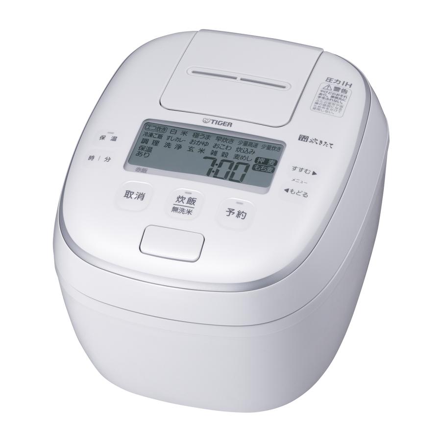TIGER タイガー 圧力IH炊飯器 JPI-10SC 2022年製 ホワイト 5 5合 TIGER タイガー 圧力IH炊飯器 JPI-10SC 2022年製 ホワイト 5 5合